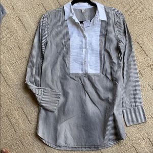 NWT J.Crew tunic length shirt